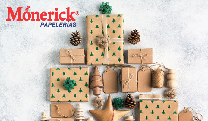 Envuelve tus regalos de formas originales esta navidad