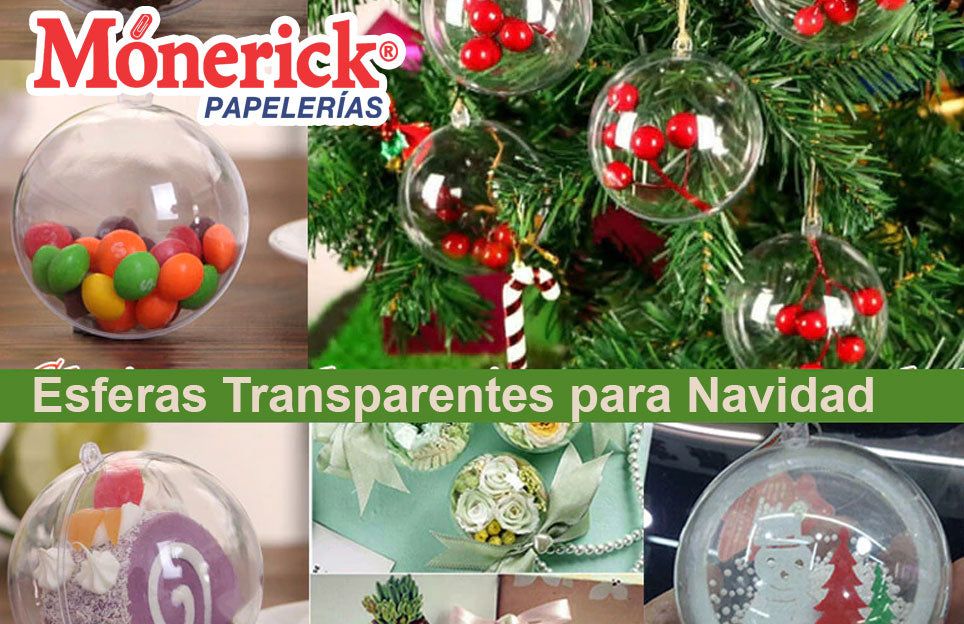 Esferas especiales para esta navidad