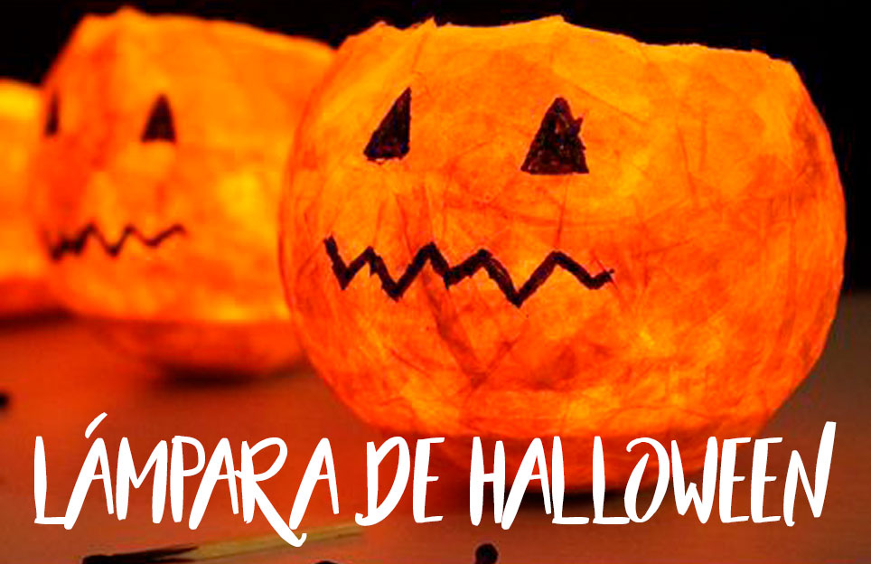 Lámpara de Halloween
