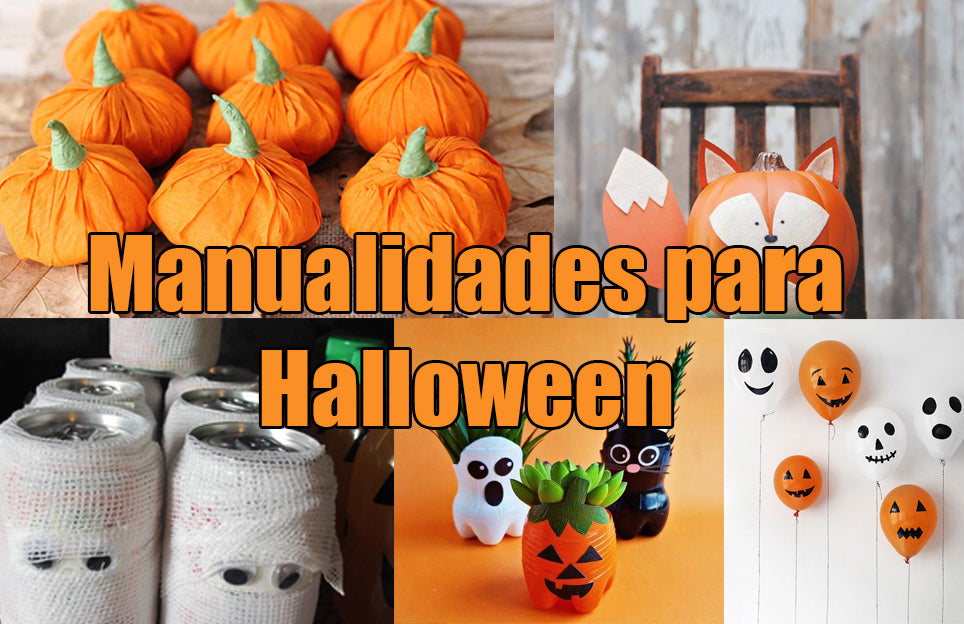 Ideas para manualidades en este Halloween