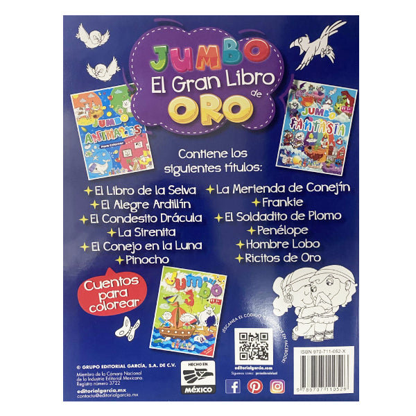 LIBRO EL GRAN LIBRO DE ORO EDITORIAL GARCIA MNK