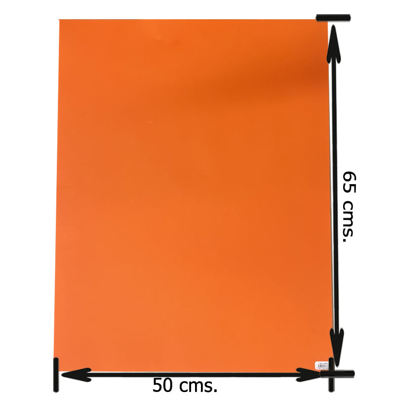 CARTULINA BRISTOL IRIS 50X65 NARANJA IMPERIAL MNK
