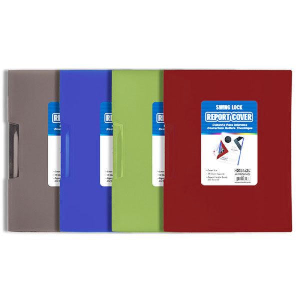 FOLDER PLASTICO COLORES BROCHE GIRATORIO 3156 BAZIC