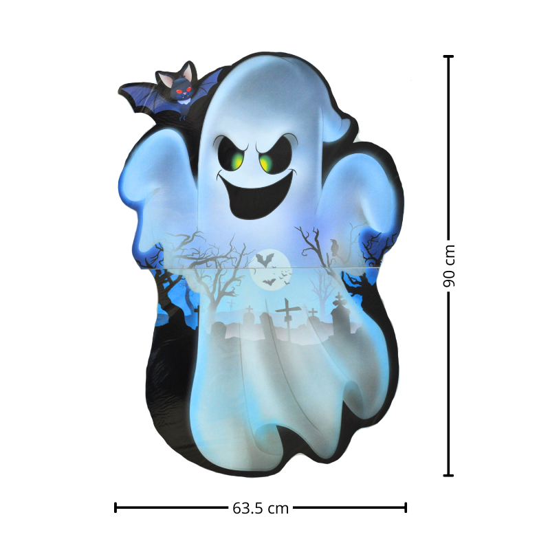 POSTER MEGA FANTASMA 95 X 63.5 3235 CM HALLOWEEN PADI