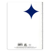 CUADERNO PROFESIONAL ESPIRAL 100 HJ MIXTO ESTRELLA MNK