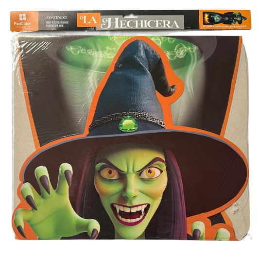 POSTER LA HECHICERA 46 X 155 3495-5 HALLOWEEN PADI