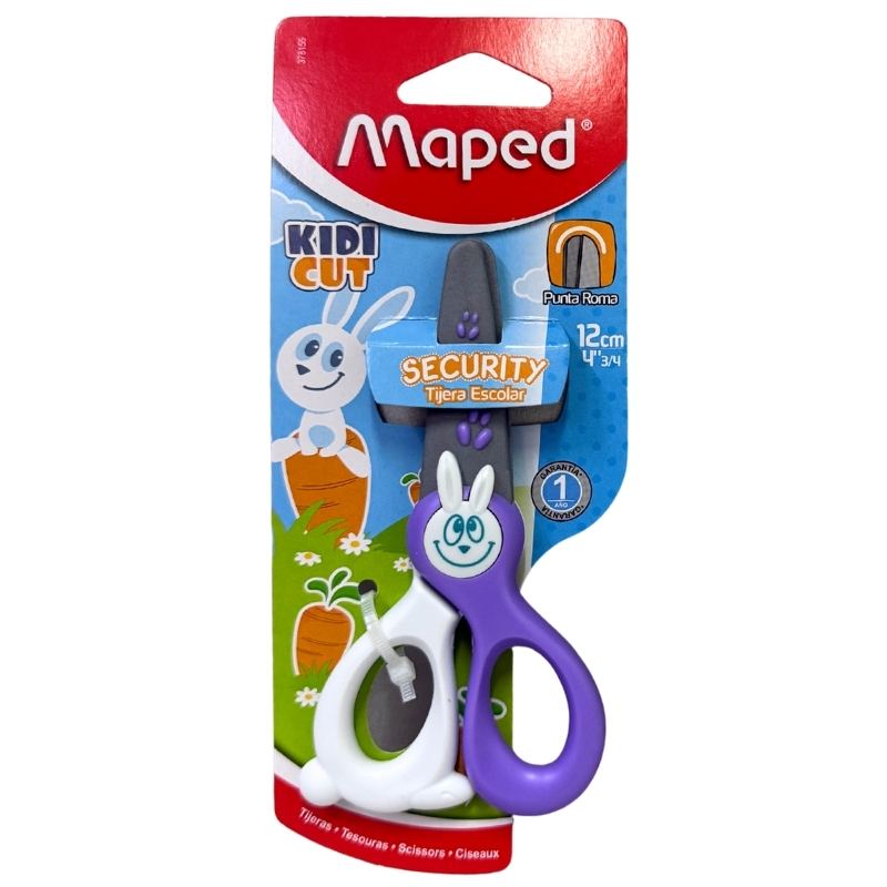 TIJERA ESCOLAR KIDI CUT 12 CM MAPED MNK