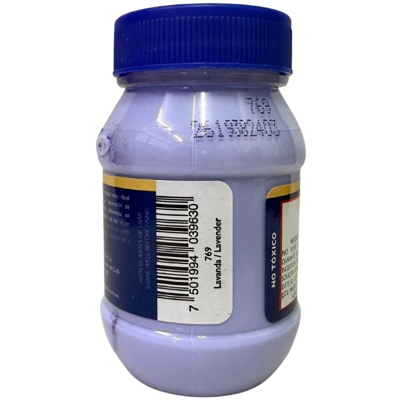 PINTURA ACRILICA 100 ML LAVANDA 769 PINTO DISTRUIDORA