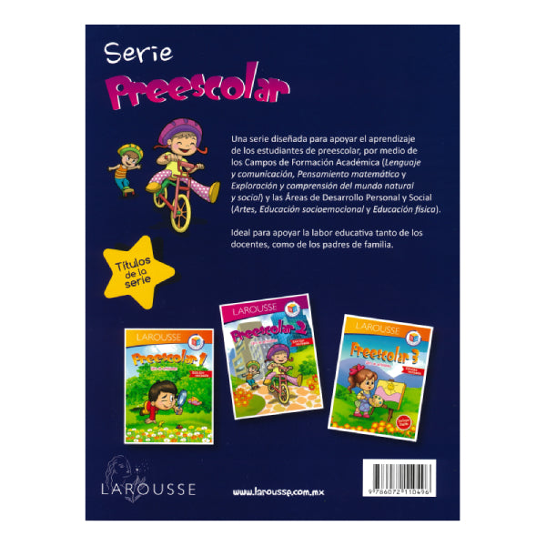 LIBRO PREESCOLAR 2 EDICIONES LAROUSSE MNK