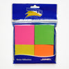 NOTAS ADHESIVAS MEMO TIP NEON 2X2 4 PZ JANEL