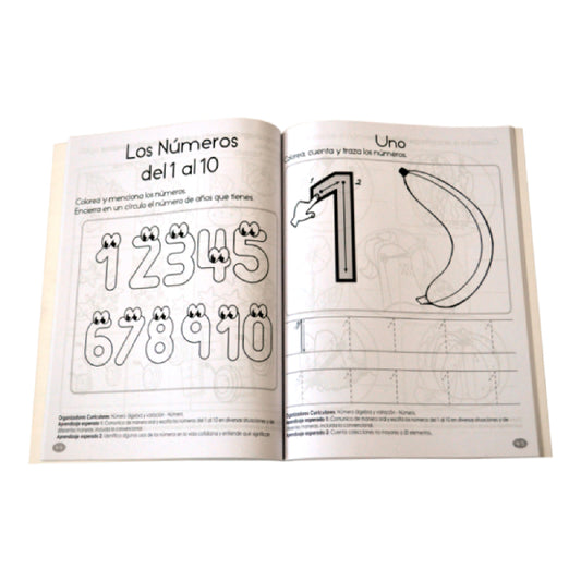 LIBRO PREESCOLAR MIS MATEMATICAS #1 EDITORIAL GARCIA MNK