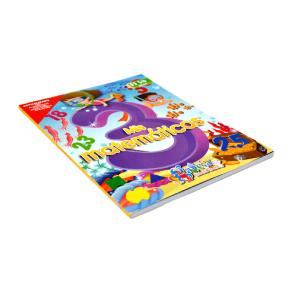 LIBRO PREESCOLAR MIS MATEMATICAS #3 EDITORIAL GARCIA MNK