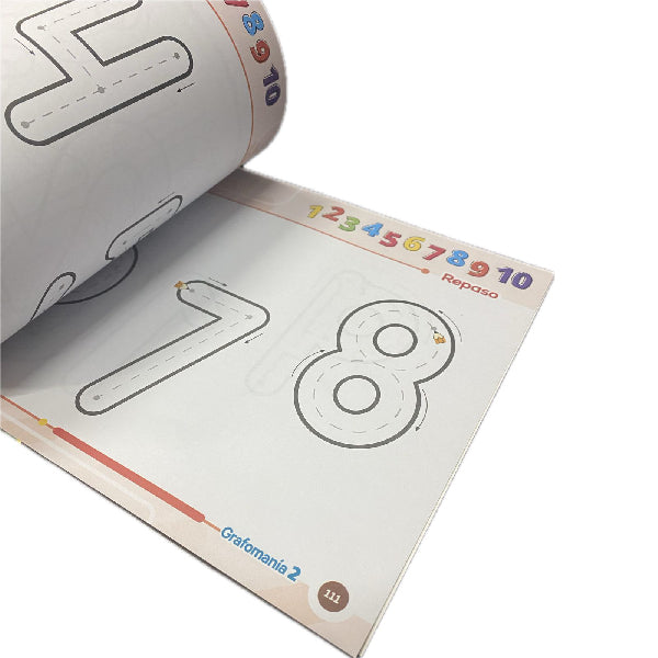 LIBRO EJERCICIOS GRAFOMANIA 2 LAROUSSE MNK