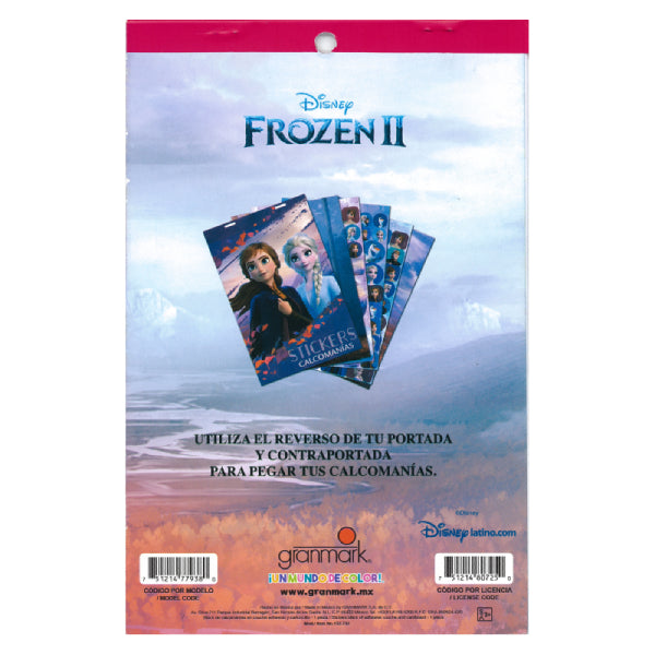 BLOCK CALCOMANIA FROZEN GRANMARK MNK