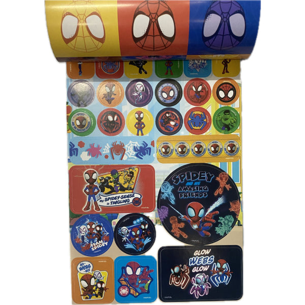 BLOCK CALCOMANIA SPIDEY GRANMARK MNK