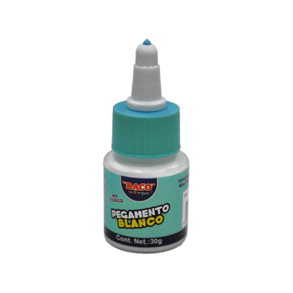 PEGAMENTO BLANCO ESCOLAR 30 GR BACO MNK
