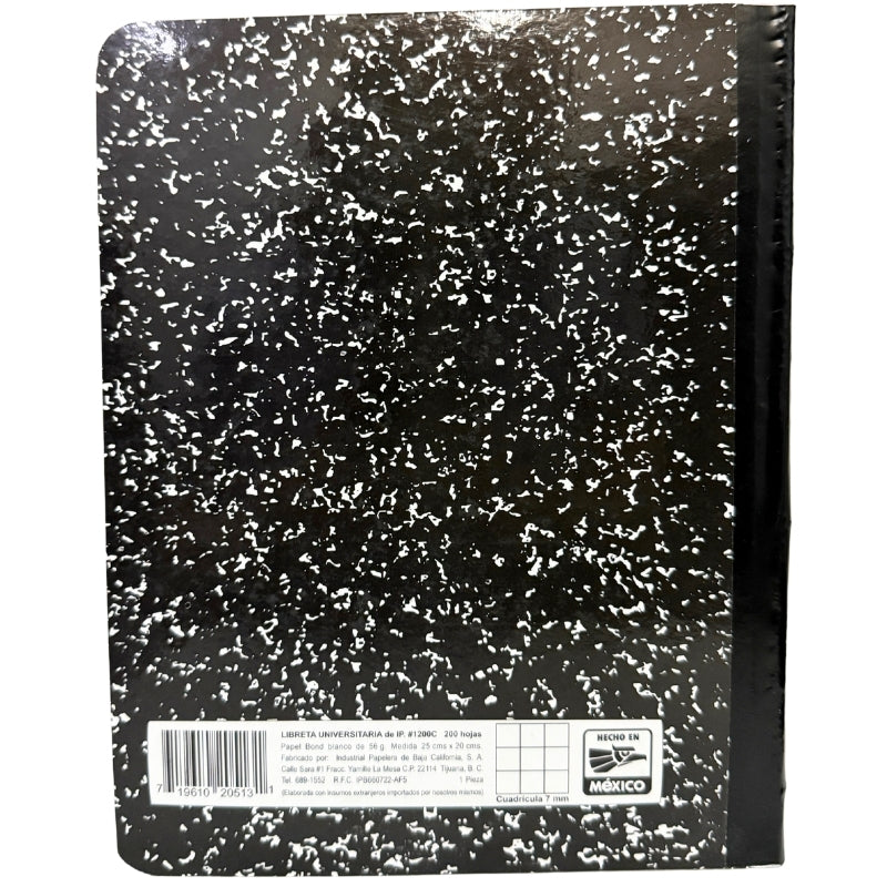 LIBRETA UNIVERSITARIA 200 HJ C7 1200-C MAYORISTA PAPELERA MNK