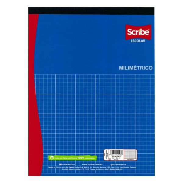 BLOCK MILIMETRICO 50 HJ SCRIBE