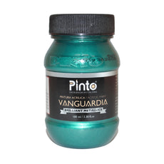PINTURA ACRILICA METALICO 100 ML ESMERALDA 567 PINTO DISTRUIDORA