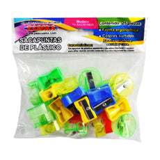 SACAPUNTAS PLASTICO SENCILLO  C/25 PZ PASCUA MNK