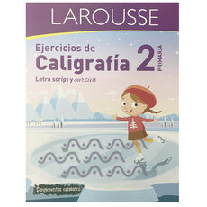 LIBRO EJERCICIOS CALIGRAFIA 2 LAROUSSE MNK