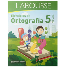 LIBRO EJERCICIOS ORTOGRAFIA 5 LAROUSSE MNK