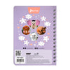 CUADERNO FRANCES DOBLE ARGOLLA DOGS 100 HJ RAYA NORMA MNK