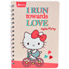 CUADERNO FRANCES DOBLE ARGOLLA HELLO KITT 100 HJ RAYA NORMA MNK
