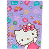 CUADERNO FRANCES DOBLE ARGOLLA HELLO KITT 100 HJ RAYA NORMA MNK