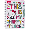 CUADERNO FRANCES DOBLE ARGOLLA HELLO KITT 100 HJ C7 NORMA MNK