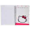 CUADERNO FRANCES DOBLE ARGOLLA HELLO KITT 100 HJ C7 NORMA MNK