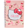 CUADERNO FRANCES DOBLE ARGOLLA HELLO KITT 100 HJ C7 NORMA MNK