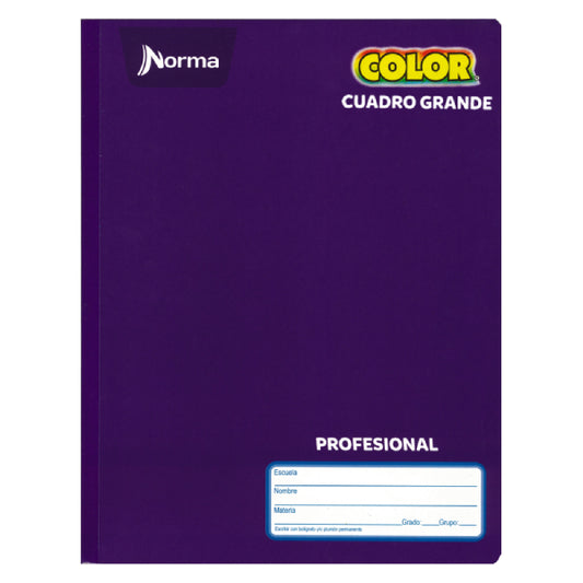 CUADERNO PROFESIONAL COSIDO COLOR 360 100 HJ C7 NORMA MNK