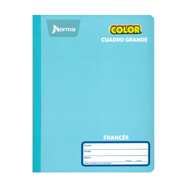 CUADERNO FRANCES COSIDO COLOR 360 100 HJ C7 NORMA MNK