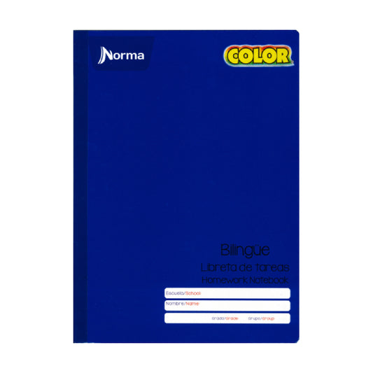 LIBRETA TAREAS COLLEGE COSIDO COLOR 360 48 HJ NORMA MNK