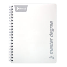 CUADERNO PROFESIONAL DOBLE ARGOLLA MASTER DEGREE 100 HJ RAYA NORMA MNK