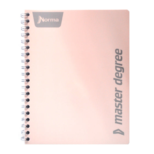 CUADERNO PROFESIONAL DOBLE ARGOLLA MASTER DEGREE 100 HJ RAYA NORMA MNK