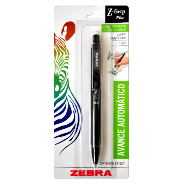 LAPICERO RETRACTIL Z GRIP PLUS 0.7 MM 6922-16 ZEBRA MNK