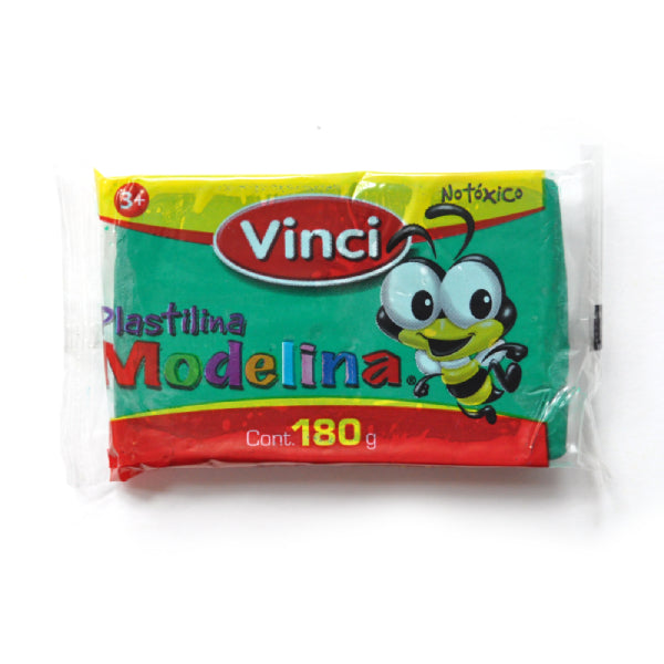 PLASTILINA BARRA 180 GR VERDE 2354 DIXON