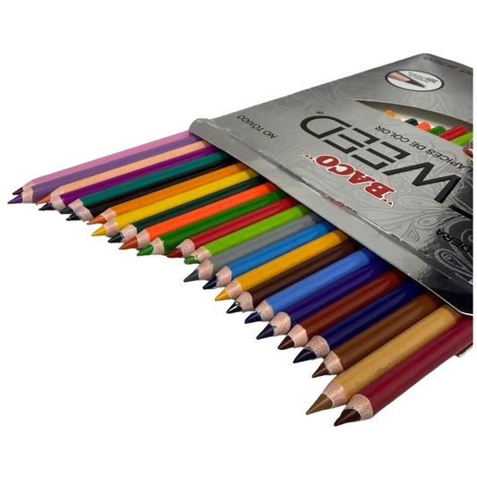 COLORES SIN MADERA TWEED LARGOS 24 PZ BACO MNK