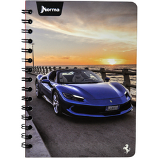CUADERNO FRANCES DOBLE ARGOLLA  FERRARI 100 HJ RAYA NORMA MNK