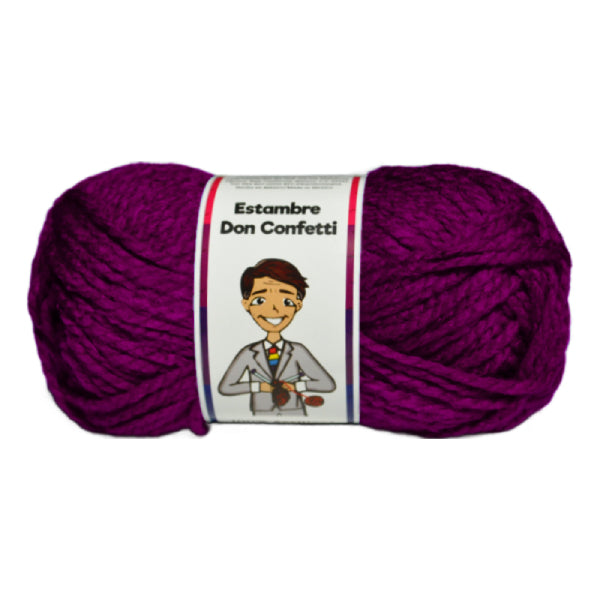 ESTAMBRE MORADO 50 GR CONFETTI NAEN