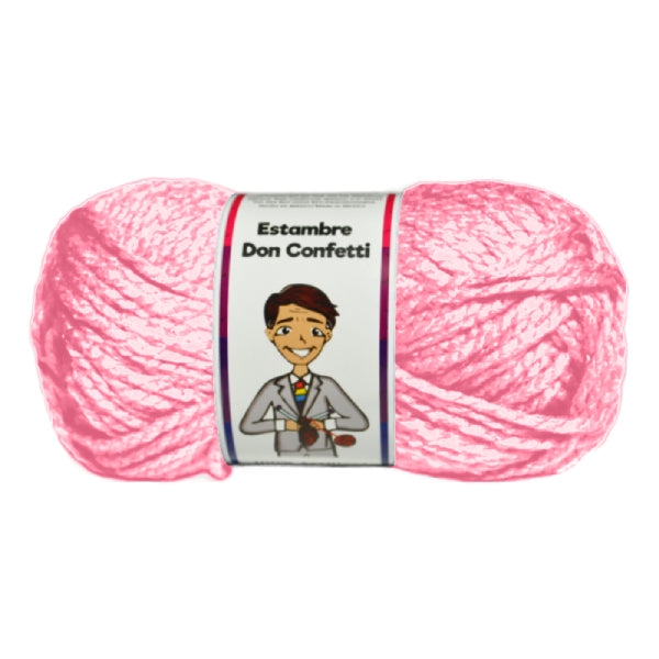ESTAMBRE ROSA 50 GR CONFETTI NAEN