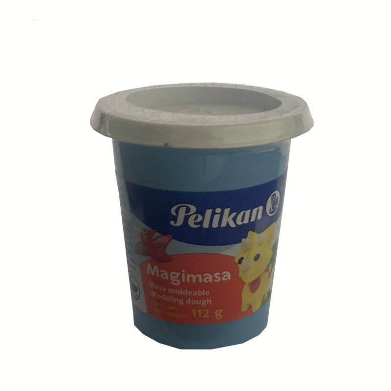 PLASTILINA BOTE MAGIMASA 112 GR BLANCO PELIKAN MNK