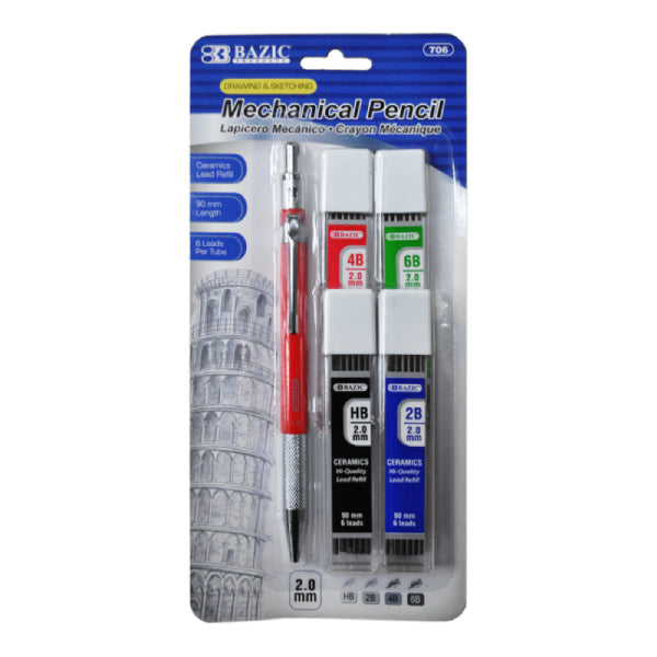 LAPICERO 2 MM + MINAS 706 BAZIC MNK