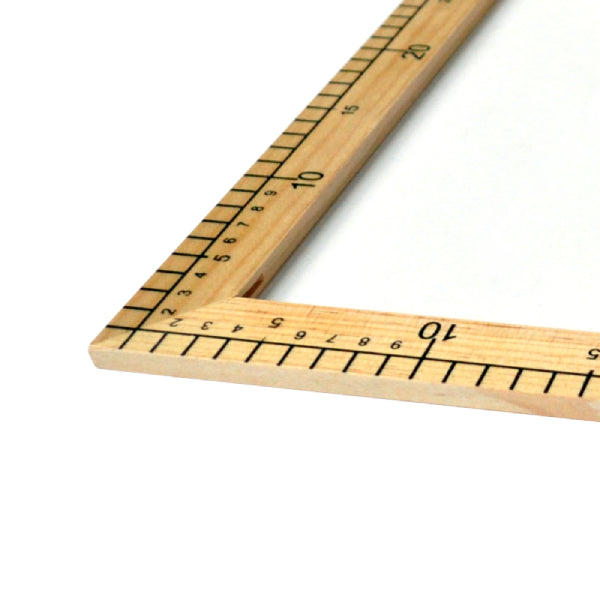 ESCUADRA PIZARRON MADERA 60 SILVA