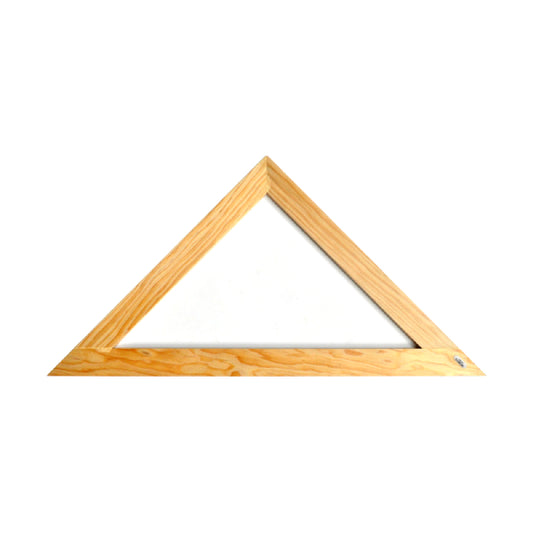 ESCUADRA MADERA PIZARRON 45 SILVA