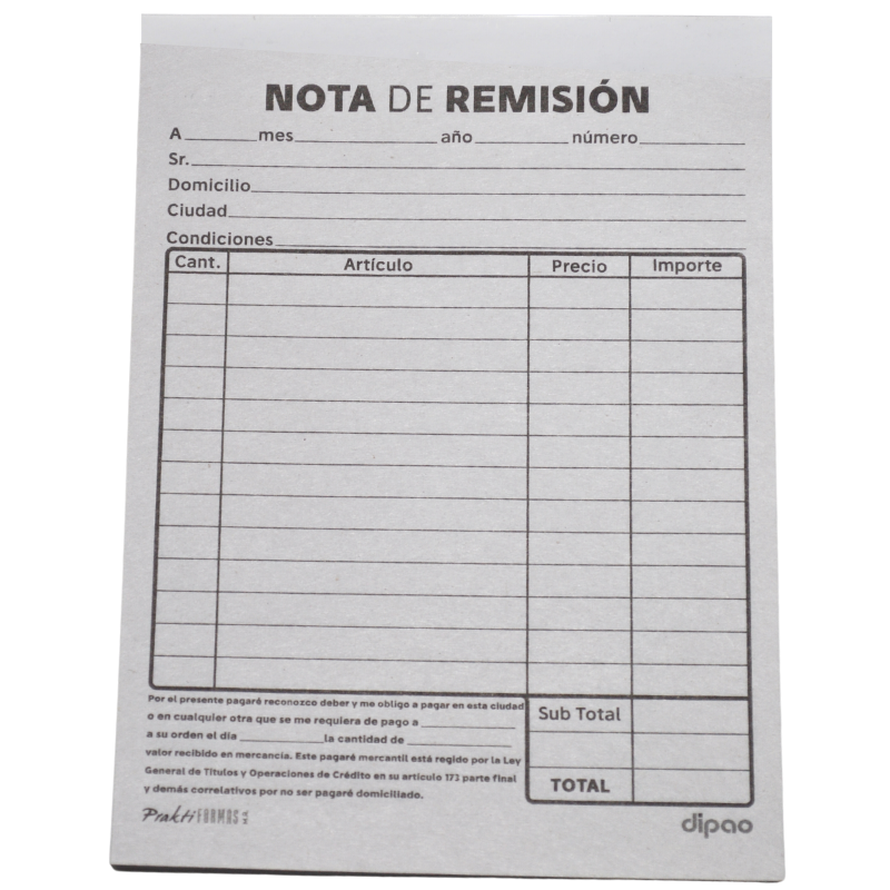 BLOCK REMISION PRAKTIFORMAS 1/8 ORIGINAL 44 HJ K-1 DIPAO