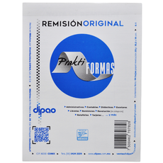 BLOCK REMISION PRAKTIFORMAS 1/8 ORIGINAL 44 HJ K-1 DIPAO