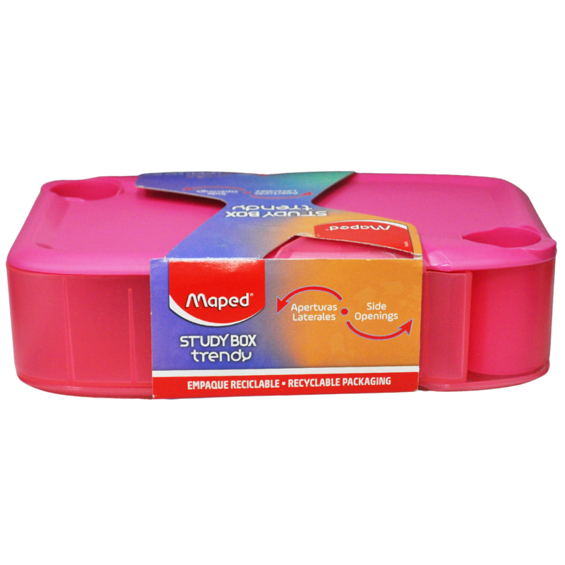 PORTALAPIZ CAJA TRENDY BOX MAPED MNK